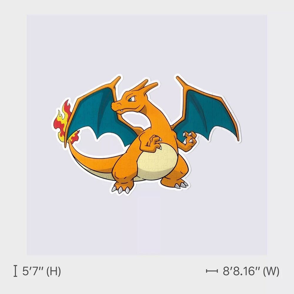 🔥Target Pokémon Charizard Life-Size Over 5 ft Jigsaw Puzzle 151 Pieces🔥 - Picture 4 of 4